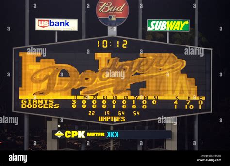Louis Cardinals. . Dodgers scoreboard espn